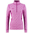 Maglietta sportiva da donna Kari Traa Rose Half Zip rosa/bianco Fucha