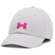 Cappello da donna Under Armour UA Blitzing Adj grigio Halo Gray / / Rebel Pink