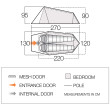 Tenda da trekking Vango Soul 200