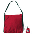 Borsa a spalla Ticket to the moon Eco Bag Medium rosso Burgundy / Dark Green