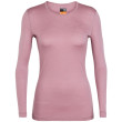 Maglietta da donna Icebreaker Women's 200 Oasis Long Sleeve rosa Opal