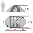 Tenda da trekking Hannah Covert 3 WS