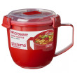 Tazza Sistema Large Soup Mug rosso red