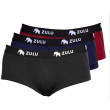 Mutande da donna Zulu Merino 160 BF 3pack mix2 black, blue, red