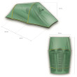 Tenda da trekking Rockland Trail 3P