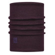 Foulard multifunzionale Buff HW Merino Wool bordeaux SolidDeepPurple