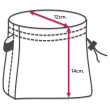 Sacchetto porta magnesite SIERRA Climbing Cube Comic B/W