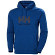 Felpa da uomo Helly Hansen Hh Logo Hoodie blu Deep Fjord