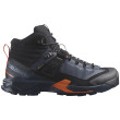 Scarpe da uomo Salomon X Ultra Alpine Mid Gore-Tex blu scuro Blue Nights / Black / Red Orange