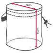 Sacchetto porta magnesite SIERRA Climbing Tube Chili