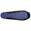 Sacco a pelo in piuma Warmpeace VIKING 600 150 cm blu ShadowBlue/Gray/Black