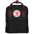 Zaino Fjällräven Kanken Mini 7 nero/rosso BlackOxRed