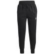 Pantaloni da tuta per bambini Under Armour Rival Fleece LU Joggers nero Black/White