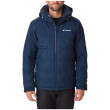 Giacca da uomo Columbia Wild Card Down Jacket blu/rosso CollegiateNavy