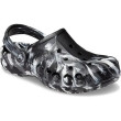 Pantofole Crocs Baya Marbled Clog nero/bianco Black/White
