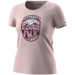 Maglietta da donna Dynafit Graphic Co W S/S Tee rosa/bordeaux Pink