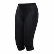 Pantaloni 3/4 da ciclismo da donna Sensor Cyklo Entry nero True black