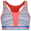 Reggiseno sportivo Ortovox 185 Rock'N'Wool Sport Top W grigio chiaro grey blend