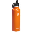 Thermos Hydro Flask Standard Flex Straw Cap 21 OZ bianco/arancio mesa