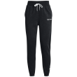 Pantaloni da tuta da donna Under Armour Essential Script Pant nero