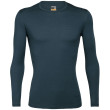 Maglietta da uomo Icebreaker Mens 200 Oasis LS Crewe blu/verde Nightfall