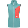 Gilet da donna Ortovox Berrino Vest W azzurro ice waterfall