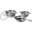 Set di stoviglie Brunner Volcano Pasta al Volo grigio