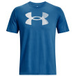 Maglietta da uomo Under Armour BIG LOGO FILL SS blu Cosmic Blue / Mod Gray / White