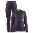 Set da donna Craft Core Dry Baselayer grigio AsphaltPeak