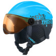 Casco da sci per bambini Relax Twister Visor blu/nero