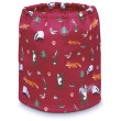 Scaldacollo per bambini Zulu Parker K lampone Raspberry