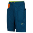 Pantaloncini da uomo La Sportiva Bleauser Short M blu/arancio Storm Blue/Hawaiian Sun