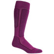 Calze al ginocchio da donna Icebreaker W's Ski+ Medium OTC viola scuro/rosa AmoreLotus