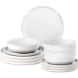 Set di stoviglie Brunner Midday Odette bianco