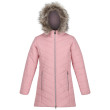 Cappotto per bambini Regatta Fabrizia rosa/bianco Peony