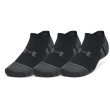 Set di calzini Under Armour Performance Tech 3pk NS nero Black / Black / Jet Gray