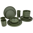 Set di stoviglie Bo-Camp Patom 16 ks verde Green