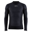 Maglietta da uomo Craft Active Extreme X Wind Ls nero/grigio BlackGranite