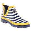 Stivali da pioggia Regatta Lady Harper Welly nero/giallo Navy/Lemonte