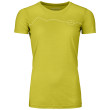 Maglietta sportiva da donna Ortovox 150 Cool Mountain Ts W giallo dirty daisy