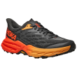 Scarpe da uomo Hoka M Speedgoat 5 Wide nero/arancio Castlerock / Flame