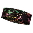 Fascia Buff Coolnet Uv+ Slim Headband nero/verde Speckle Black