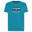 Maglietta da uomo La Sportiva Van T-Shirt M azzurro Topaz