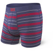 Boxer Saxx Ultra Boxer Brief Fly blu NavySummitStripe