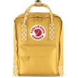 Zaino Fjällräven Kanken Mini 7 giallo/bianco OchreChessPattern