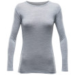 Maglietta da donna Devold Breeze Woman Shirt grigio Grey melange