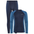 Set da uomo Craft Core Warm Baselayer blu/azzurro Blaze-Whale