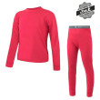 Intimo sportivo per bambini Sensor Merino Air Set triko+spodky rosa Magenta