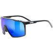 Occhiali sportivi Uvex Mtn Perform S nero Black Matt/Mirror Blue