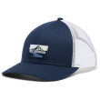 Berretto con visiera Columbia Mesh Snap Back blu/bianco Collegiate Navy Peak2River